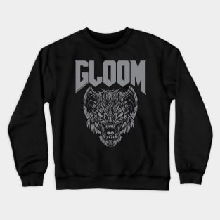 Grey Plant & Doom Bat Crewneck Sweatshirt